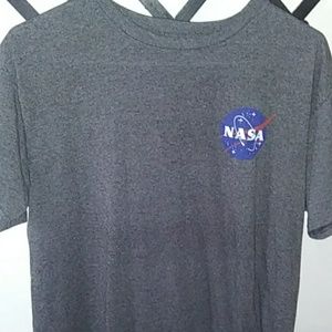 A NASA t-shirt